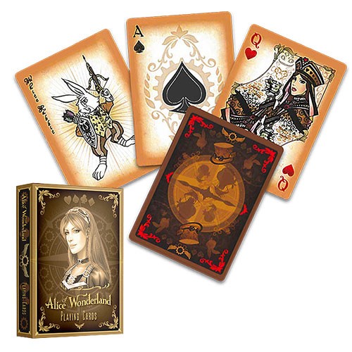 Alice Of Wonderland deck - Gold bei Zaubershop Frenchdrop