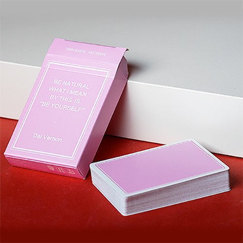Magic Notebook - Pink | Spielkarten