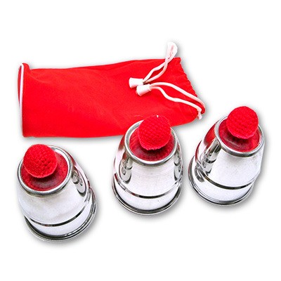 Combo Cups And Balls - Aluminium von Uday bei Zaubershop Frenchdrop