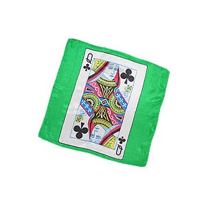 Tuch mit Kartenwert bei Zaubershop Frenchdrop