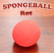 Schwammball - Spongeball ca. 60mm rot