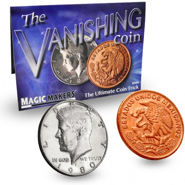 The Vanishing Coin - Ultimate Coin Magic Kit
