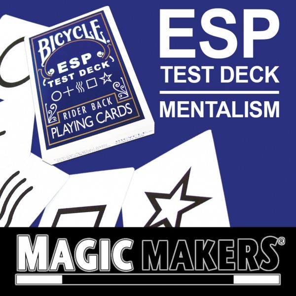 Bicycle ESP Test Deck with Teaching DVD