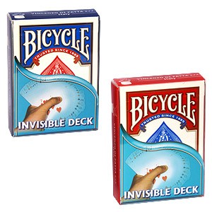 Invisible Deck rot bei Zaubershop Frenchdrop