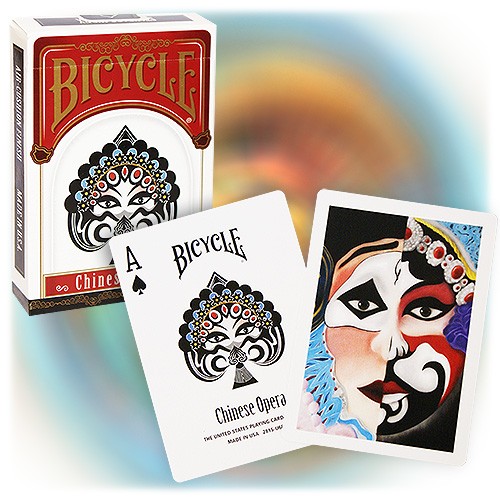 Bicycle - Chinese Opera Spielkarten bei Zaubershop Frenchdrop