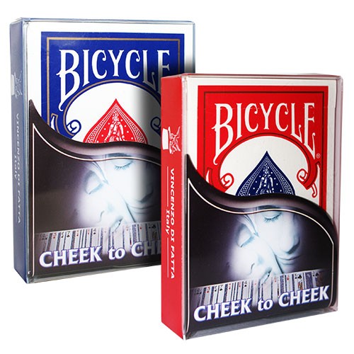 Cheek to cheek Bicycle - Blue | Zaubertrick