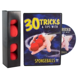 30 Tricks &amp; Tips With Magic Spongeballs Kit