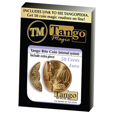 Biss Münze - Bissmünze 50 Cent - Bite Coin 50 ct Euro by Tango