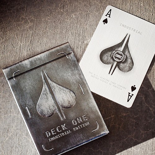 Deck One - Industrial Edition Spielkarten bei Zaubershop Frenchdrop