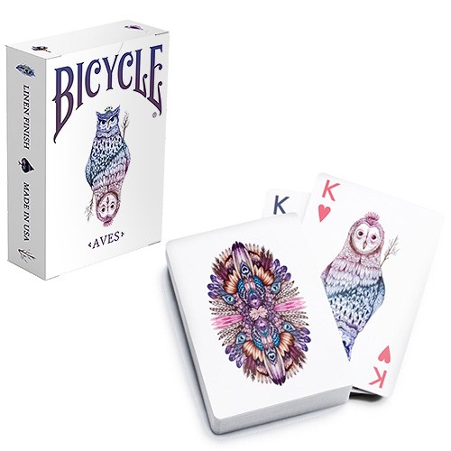 Bicycle - Aves 2 - White case