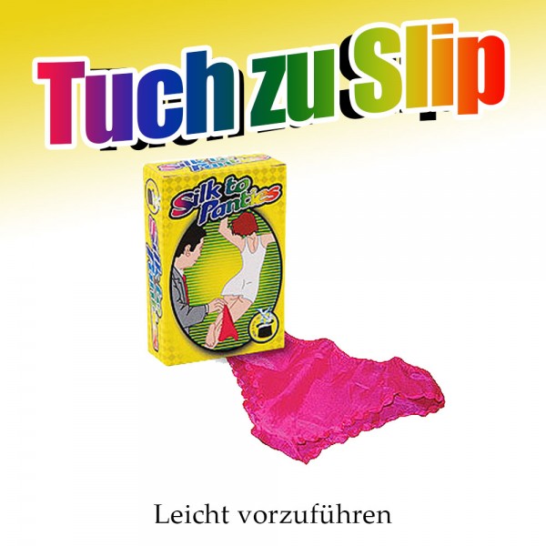 Tuch zu Slip bei Zaubershop-Frenchdrop