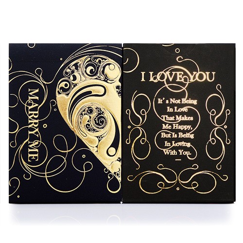 Love Promise of Vow - Black Back | Spielkarten