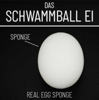 Schwammball Ei - Sponge egg | Zauberartikel Schwammball Ei - Sponge egg | Zauberartikel