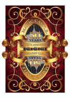 Magic Castle 50th Anniversary Deck Red - USPCC Magic Castle 50th Anniversary Deck Red - USPCC