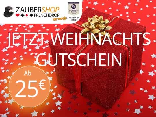 Geschenk - Gutschein für Zauberer