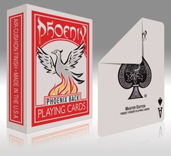 Phoenix blanko Rücken Deck bei Zaubershop Frenchdrop