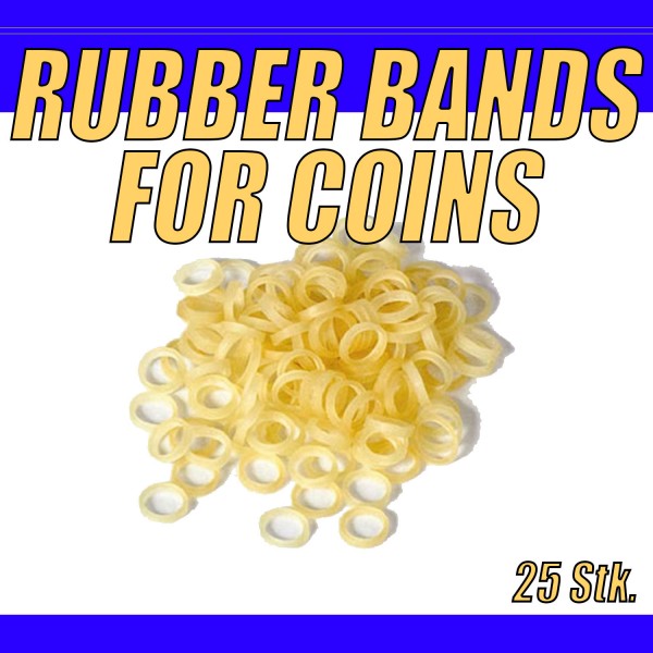 Gummis für Faltmünzen, Flippercoin und andere