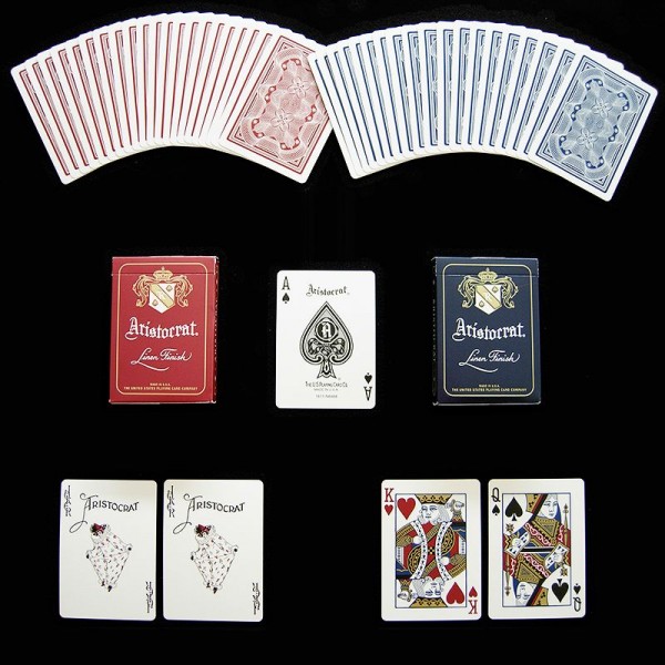Aristocrat Spielkarten Line Finish bei Zaubershop Frenchdrop