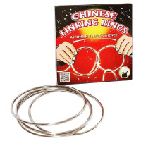 Linking Rings - Ringspiel ca. 12cm bei Zaubershop Frenchdrop Linking Rings - Ringspiel ca. 12cm bei Zaubershop Frenchdrop