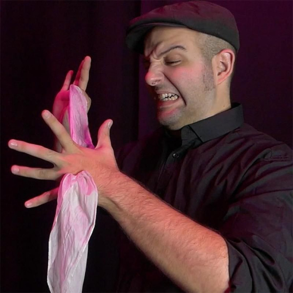 Tuch durch Hand - The Silk bei Zaubershop Frenchdrop