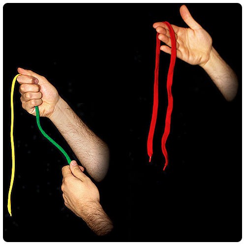 Färbe Schnürsenkel - Chameleon shoelace | Zaubertrick